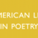 American Life in Poetry