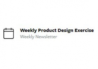 Weekly Product Design Exercise
