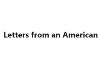 Letters from an American, by Heather Cox Richardson